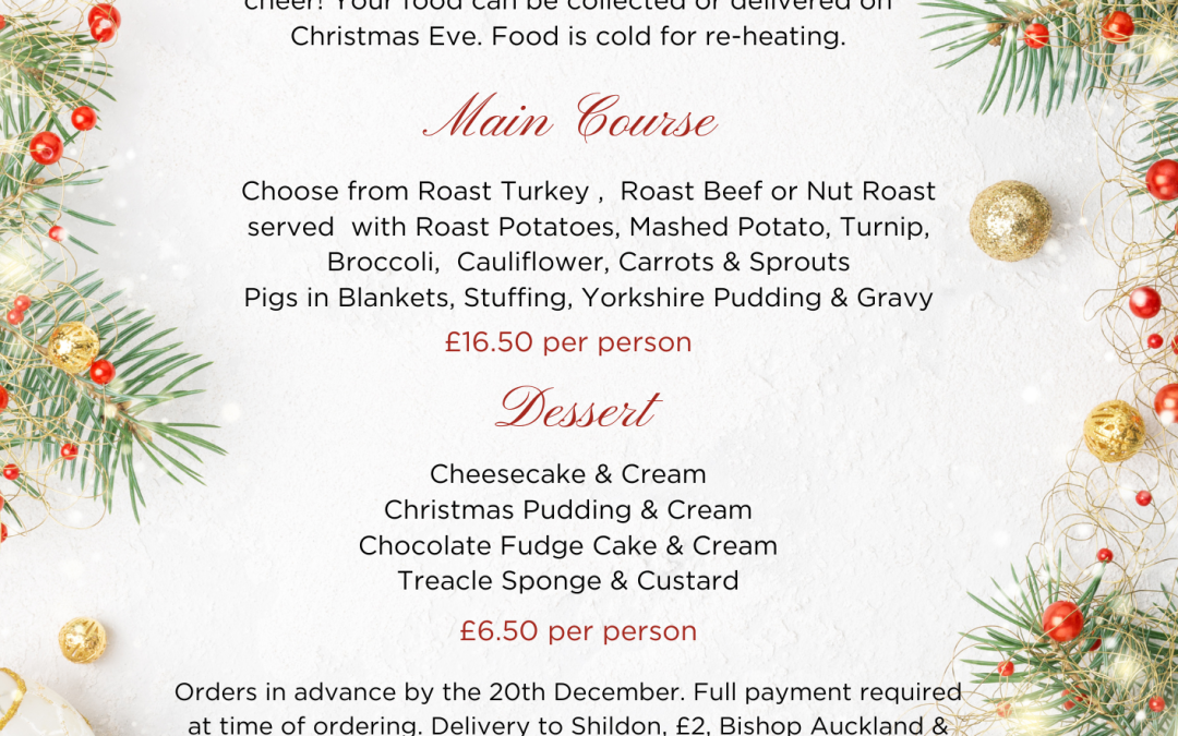 Christmas Dinner Delivered to Your Door