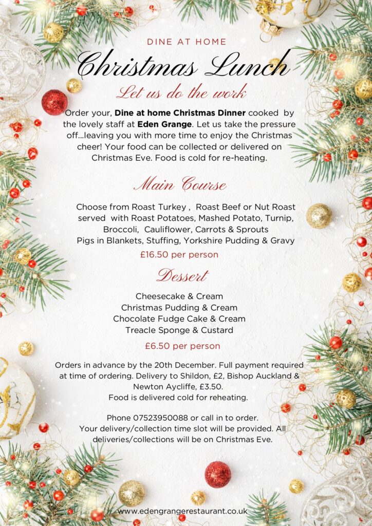 Christmas Lunch Delivered